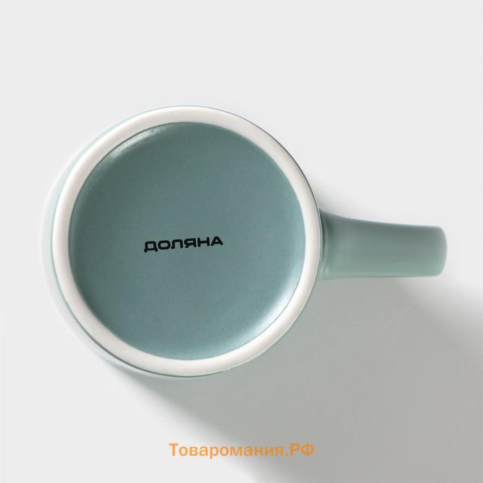 Кружка  Good morning. Home, 385 мл, фарфор, голубая