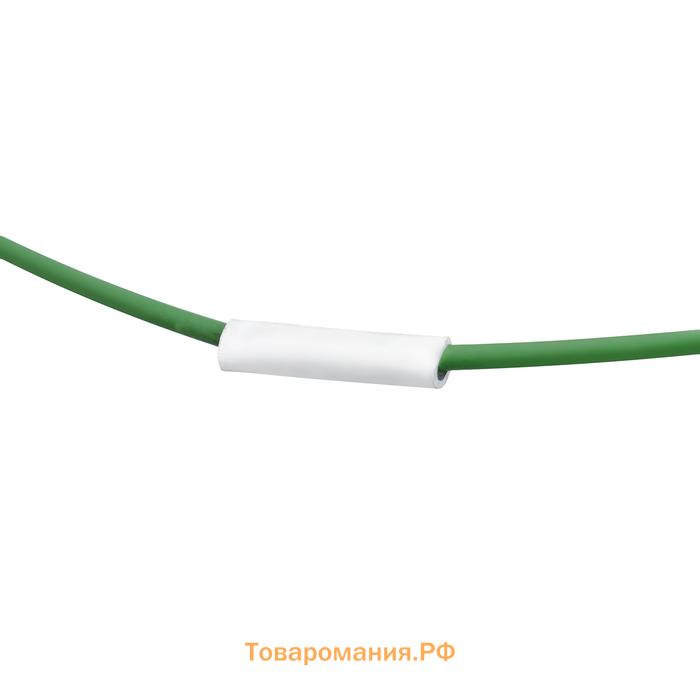 Кустодержатель, d=32–30–28–26–24 см, h=150 см, 5 колец, металл, зелёный, Greengo