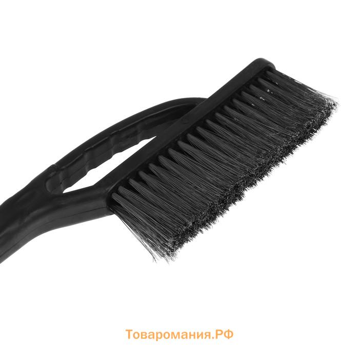 Щетка сметка, со скребком, Torso MG-008, мягкая ручка, 61 см