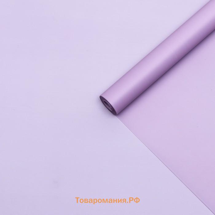 Пленка матовая, PASTEL, Глициния 0.59×7 м 180 г