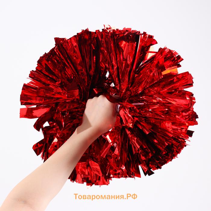 Помпон для чирлидинга, красный