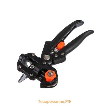 Секатор прививочный, 12« (30.5 см), 2 насадки, с пластиковыми ручками, Greengo
