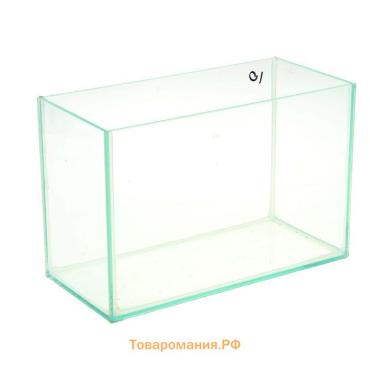 Аквариум "Прямоугольный" без крышки, 10 литров, 32 x 15 x 21 см