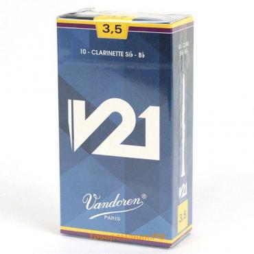 Трости для кларнета Bb Vandoren CR8035 V21 №3.5, 10шт