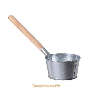 Ковш банный оцинкованный, 1,5 л, ГОСТ