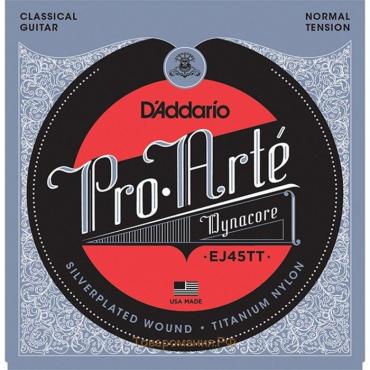 Струны для классической гитары D'Addario EJ45TT ProArte DynaCore