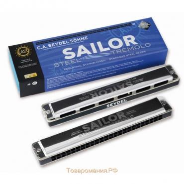 Губная гармошка Seydel Sohne 26484A Sailor Steel Am  тремоло