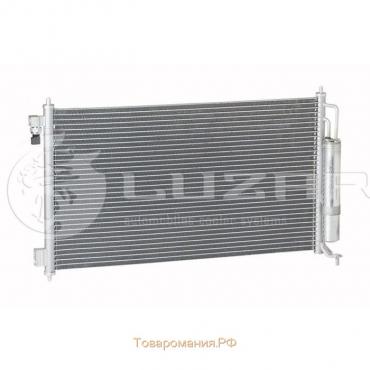 Радиатор кондиционера Note (06-)/Tiida (04-)/Juke (10-) Nissan 92110-BA60A, LUZAR LRAC 14AX