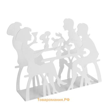 Салфетница «Посиделки», 14.5×5×12 см, МИКС