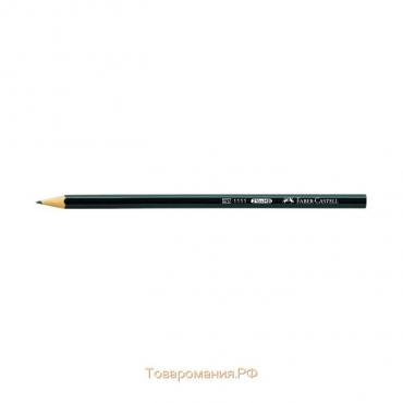 Карандаш простой (чёрнографитный) Faber-Castell 1111 HB шестигранный, в картонной коробке