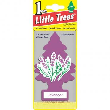 Ароматизатор Ёлочка Little Trees Лаванда , Lavender