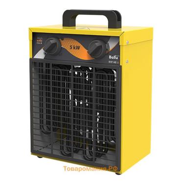 Пушка тепловая BALLU BHP-ME-5, электрическая, 0.038/3/4.5 кВт, 400 м3/час, 50 м²