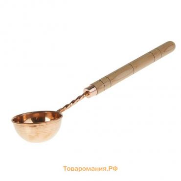 Ковш медный, 0,14л, с ручкой