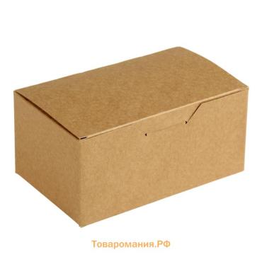 Упаковка для куриных крыльев и наггетсов, 15×9.1×7 см