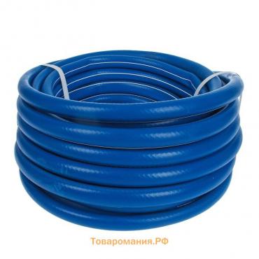 Шланг поливочный морозостойкий, ТЭП, 18 мм (3/4"), 15 м, армированный, COLOR, синий