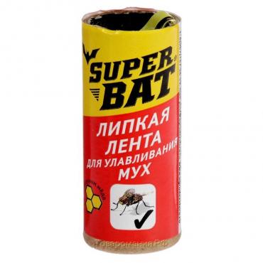 Липкая лента от мух "Super Bat"