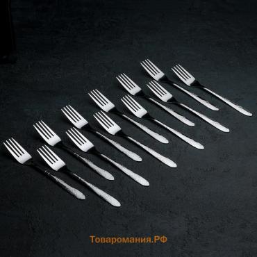 Набор вилок столовых «Весна», h=18 см, 12 шт.