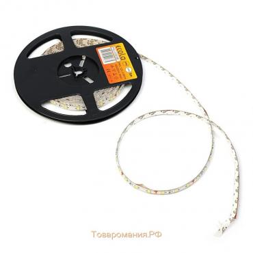 Cветодиодная лента Ecola PRO 5 м, IP65, SMD3528, 60 LED/м, 4.8 Вт/м, 12 В, 4200К