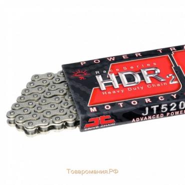 Цепь HDR2 (N&N) 116 звеньев, 520HDR-NN116, JT CHAIN