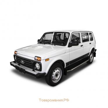 Порог-площадка "Premium" RIVAL, Lada 4x4 1993-н.в., с крепежом, A180ALP.6004.1