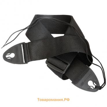 Ремень для гитары D'Andrea 1355BLK Polyweb Ace-Lock черный