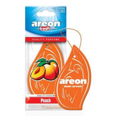 Ароматизатор Areon Refreshment Mon Classic, на зеркало, аромат персик 47458a