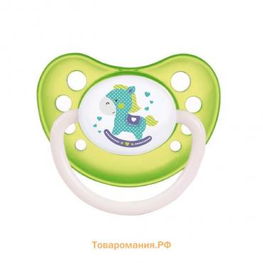 Соска - пустышка латексная Canpol babies Toys, анатомическая, от 0-6 месяцев, цвет МИКС