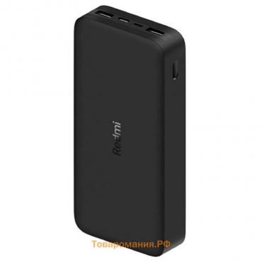 Внешний аккумулятор Xiaomi Redmi Power Bank VXN4305GL, 10000 мАч, черный