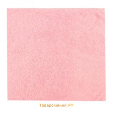 Салфетка для уборки , микрофибра, влаговпитывающая, 30×30 см, цвет МИКС