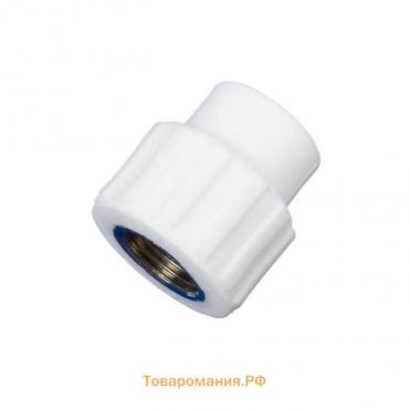 Муфта MeerPlast, 25 мм x 3/4" , внутренняя резьба