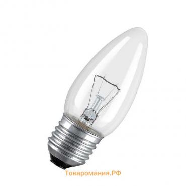 Лампа накаливания OSRAM CLASSIC B CL, E27, 40 Вт, 2700 К, 400 Лм