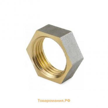 Контргайка Aquasfera 9020-04, 1 1/4", никелированная латунь