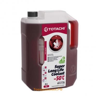 Антифриз Totachi SUPER LLC -50 C, красный, 4 л