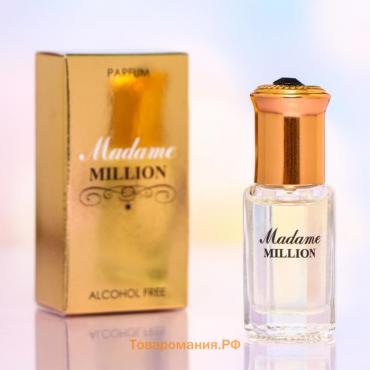 Масляные духи женские Madame Million, 6 мл