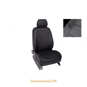 Авточехлы для Ford Transit 8g, (3 места), 2014-н.в, экокожа, набор