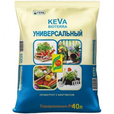 Почвогрунт KEVA BIOTERRA Универсальный, 40 л