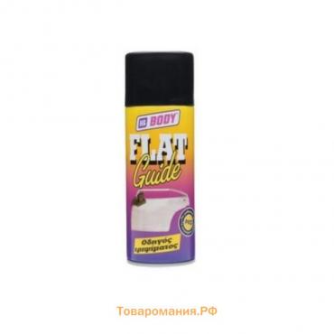 Аэрозольный грунт Body FLAT проявочный, черный, 0,4 л