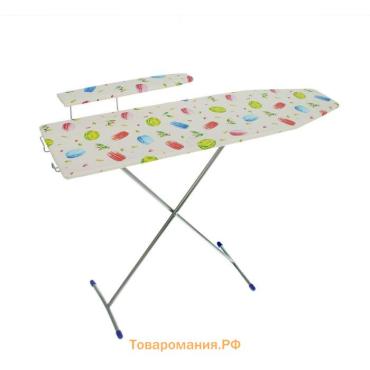 Доска гладильная Nika «Лина 1», 112×34,5 см, два положения высоты 70,80 см, микс