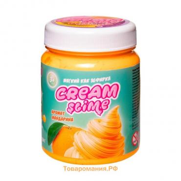 Слайм Cream-Slime с ароматом мандарина, 250 г