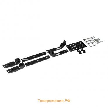 Крепеж к порогам Rival для Volkswagen Touareg II 2010-2014/Audi Q7 2009-2015, сталь