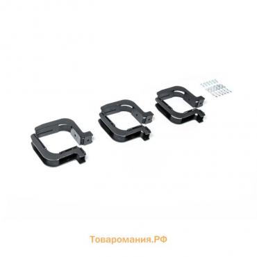 Крепеж к порогам Rival для Toyota Hilux VII 2005-2015, сталь