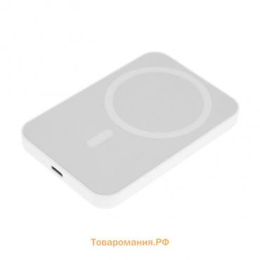 Внешний аккумулятор CRR-32, 3000 мАч, 5 W, с функцией MagSafe, Lightning, белый